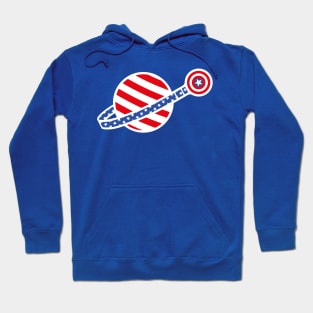 Stars and Stripes and Shield Hoodie